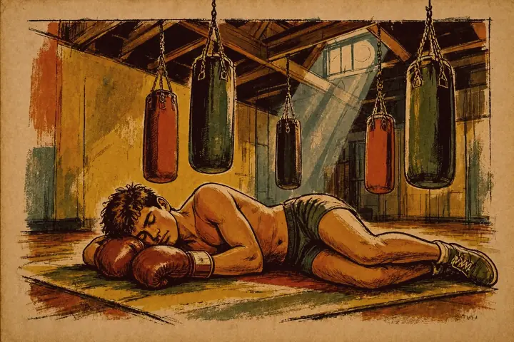 Fire Escape Nights Before a Heavyweight Title