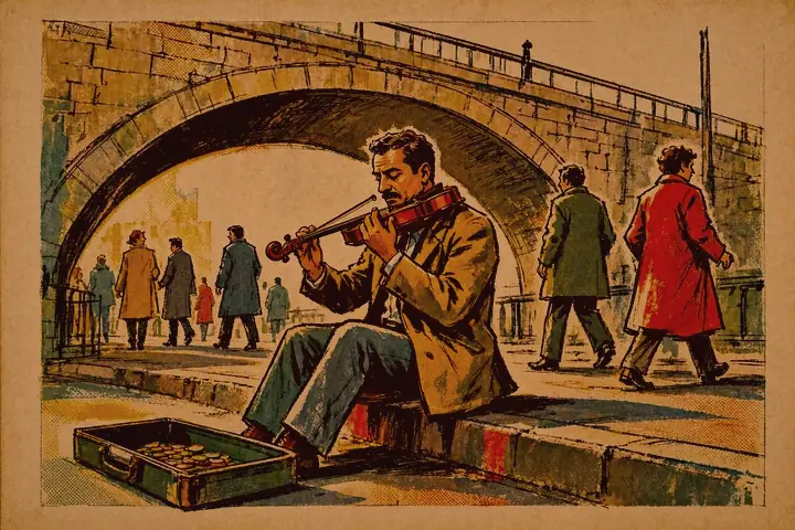 Sleeping Rough Across Europe With a Harmonica