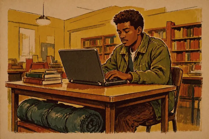 He Learned to Code While Living in His Car
