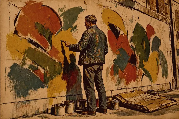 The Painter Who Lived Alone in the Po Woods