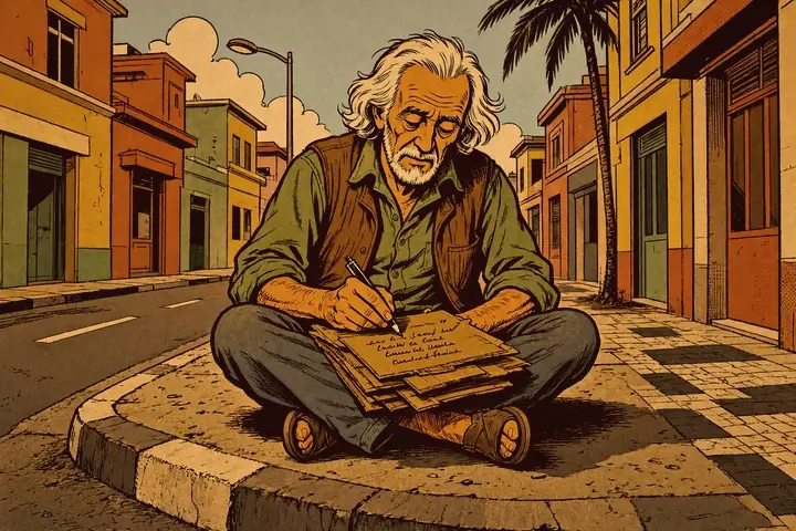 The Telenovela Actor Filmed Living on the Street