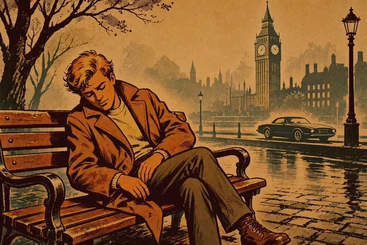 A Park Bench Before Becoming James Bond
