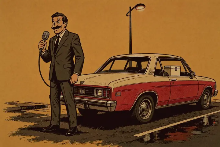 Three years in a car on the comedy road