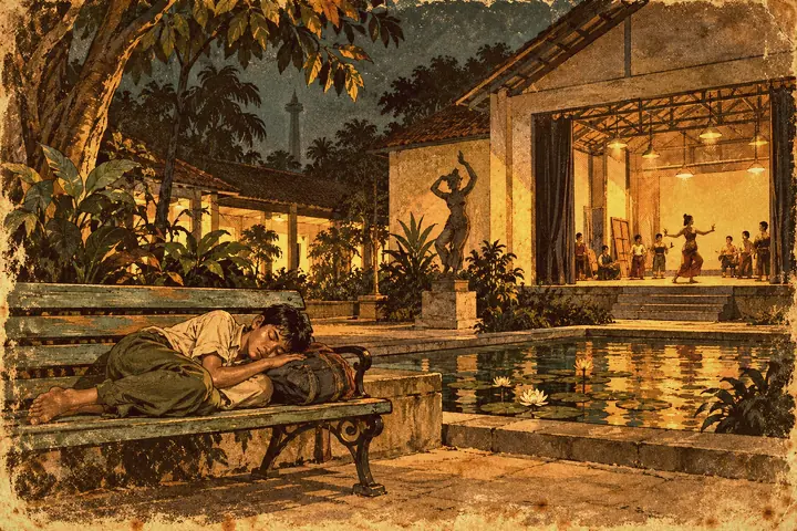The Runaway Teen Who Slept at Jakarta's Arts Institute