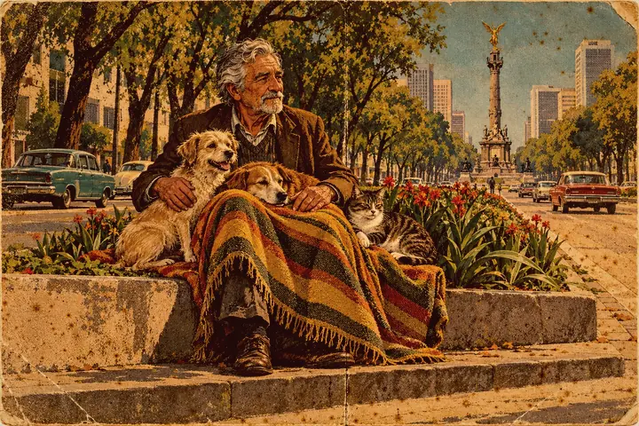 Rosa Salvaje Actor Slept on a Mexico City Median