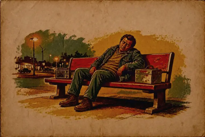 Bus-Stop Benches Before Colombian Music Fame