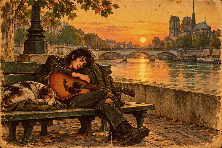 Belgian Rebel Singer Who Once Slept Rough in Paris