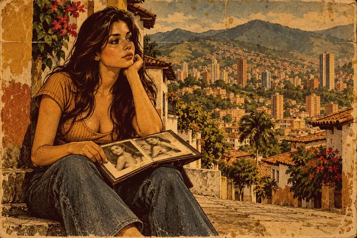 Former Runway Model Living on Medellín's Streets