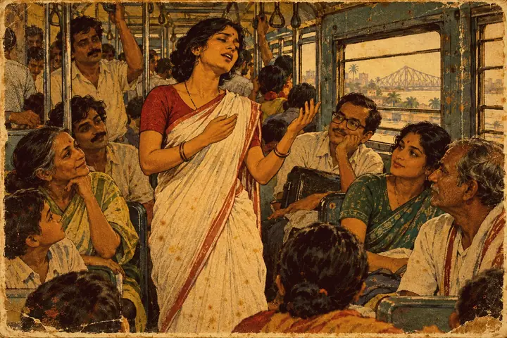 From a Railway Platform Song to a Recording Studio