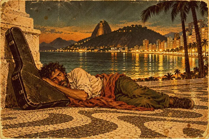 Legião Urbana's Bassist Living on Rio's Streets