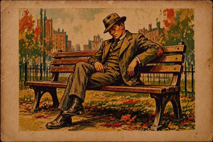 Park Benches Before Silent-Screen Stardom