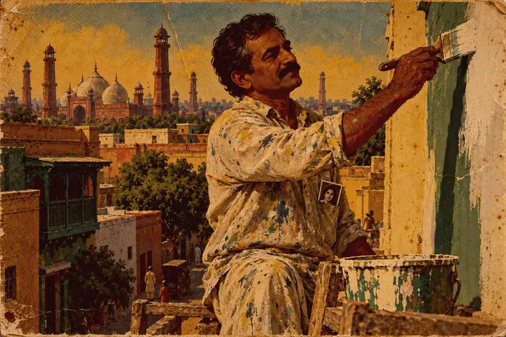 The Film Villain Who Had No Home in Lahore