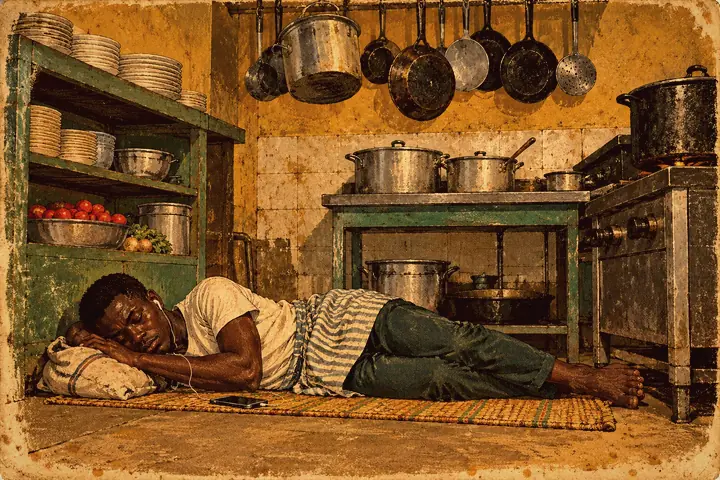 From a Hotel Kitchen Floor to Nigeria's Charts